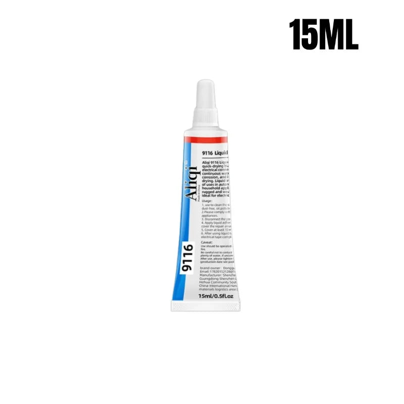 Liquid Electrical Tape Waterproof Insulation Paste Sealant Wire Cable Coat Fix Line Glue Repair Glue Insulation Glue 15~300m…