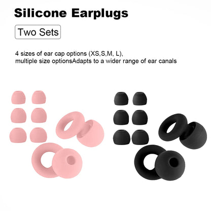 Silicone Earplugs for Swimming Sleep Noise Cancel Noise Reduction-Soundproof Reduce Disturbances -Quality Earplugs - image 39