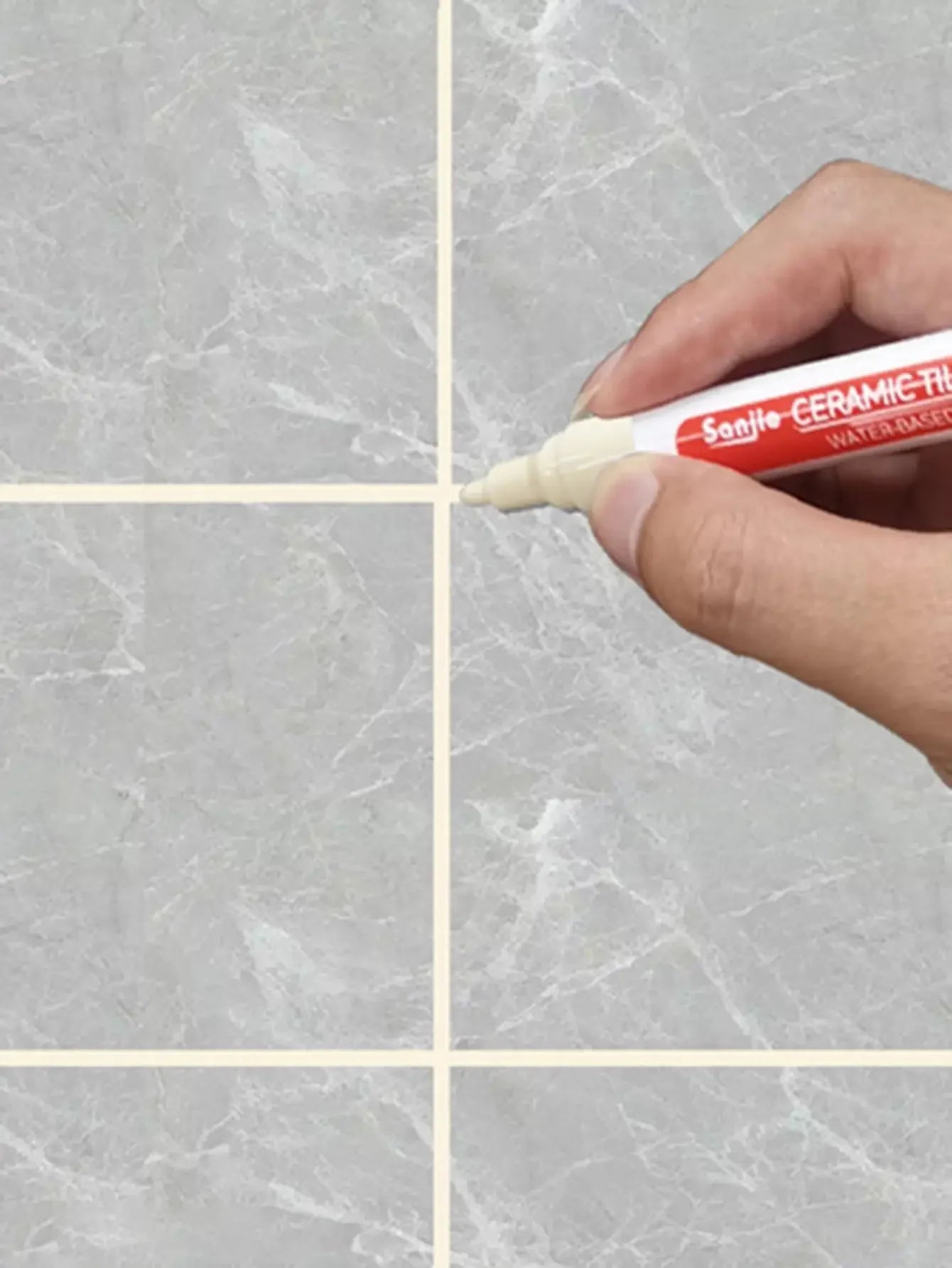 1/5/10/30PC Ceramic tile bathroom wall floor tile gap color repair anti-mildew waterproof whiteboard color repair pen - imag…