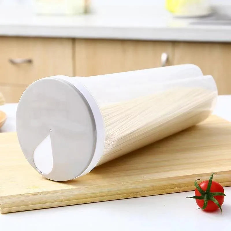 1pc Noodles Sealed Can Food Storage Spaghetti Noodle Pasta Container With Locking Lid Food Grade Plastic Kitchen Storage - i…