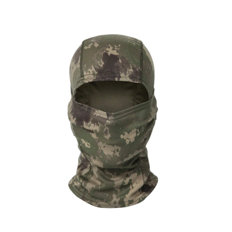 Summer Men's Women's Elastic Breathable Balaclava Hat Sunscreen Cycling Full Face Mask Scarf For Hiking Fishing Skiing - ima…