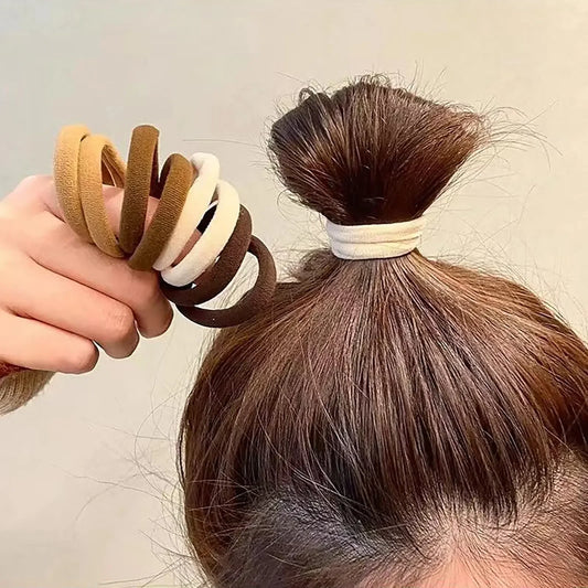 30-200pcs Hair Accessories for Women girl Basic Hair Bands Headband Hair Ropes Ties Ponytail Holder Simple and Fashionable N…