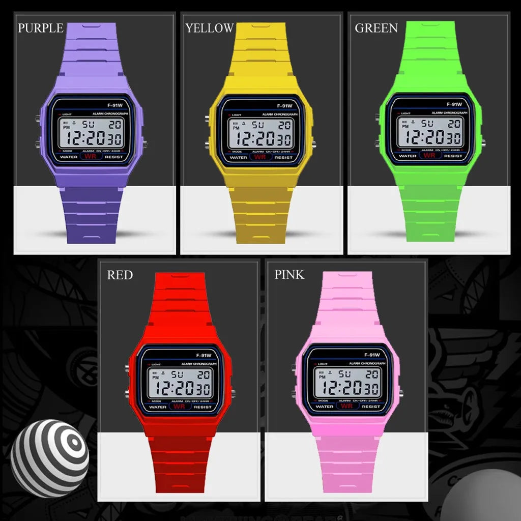 Luxury Men Analog Digital Military Armys Sport LED Waterproof Wrist Children Watch for Kids Bracelet Alarm Women Clock - ima…