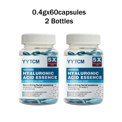 Hyaluronic acid deep moisturizing capsule essence, deep moisturizing and brightening skin essence (0.4gx30 capsules)/bag -1…