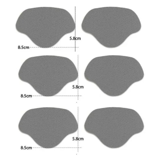 6pcs Sports Shoes Repair Stickers Suede Heel Protector Anti-Wear Repair Holes Self-adhesive Patches Insoles Pad Foot Care In…