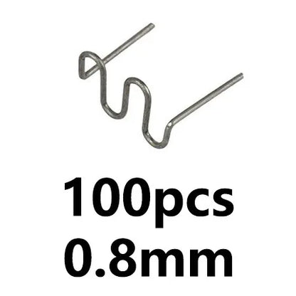 100-600Pcs Auto Plastic Repair Welding Nails Car Bumper Repair Welded Stud Precut Wave Nails Machine Welding Hot Stapler - i…