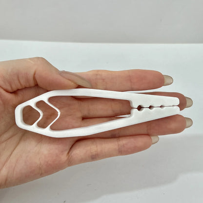 Portable Nail Fixer Tool Woodworking Nail Fixer Plastic Sliding Joint Pliers Protect Fingers for Maintenance and Woodworking…