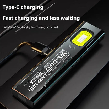 Outdoor LED Flashlight 550Lm Portable Mini Torch Light Pocket Lantern Flood Work Light with 5 Modes - image 2