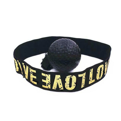 Boxing Reflex Speed Punch Ball Boxing Rubber Balls for Agility Reaction Training with Sweatband Fitness Equipments Accessori…
