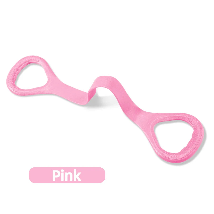 8 Fitness Workout Resistance Band Arm Back Shoulder Exercise Elastic Training Band Yoga Pilates Equipment - image 8