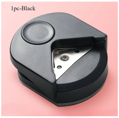 circle cutter button maker Corner round machine corner punching portable paper cutter card photo cutting - image 7