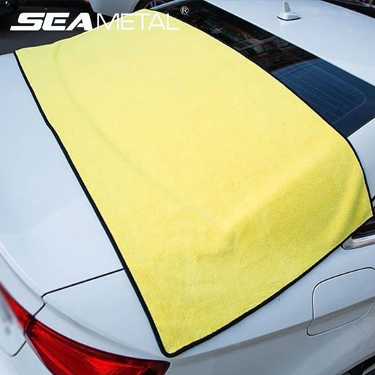 SEAMETAL High-end Microfiber Towel Car Wash Towel Detailing Cleaning Cloth Car Wash Drying Towel Car Absorbent Cleaning Prod…