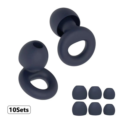 Silicone Earplugs for Swimming Sleep Noise Cancel Noise Reduction-Soundproof Reduce Disturbances -Quality Earplugs - image 41