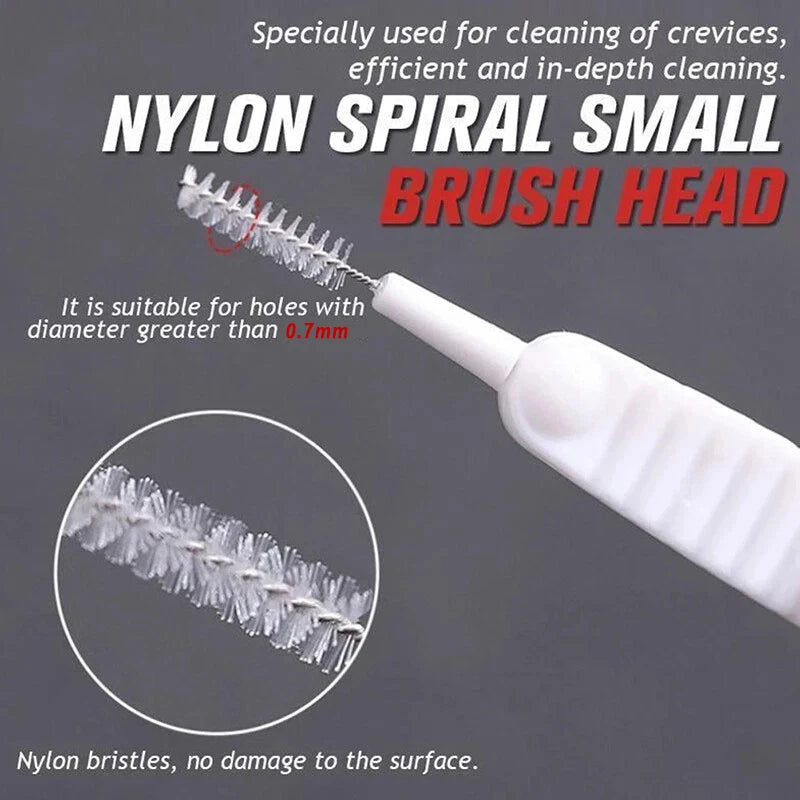 10-40PCS Shower Head Cleaning Brush Anti-clogging Micro Nylon Brush Cleaning Tool for Bathroom Kitchen Phone Hole - image 4