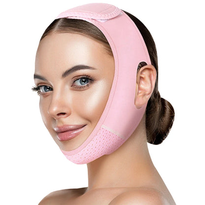 Reusable Face Strap, V Line Mask, Double Chin Reducer, Chin Up Patch, Chin Strap, V Shaped Belt, V Shaped Face Mask for Sagg…