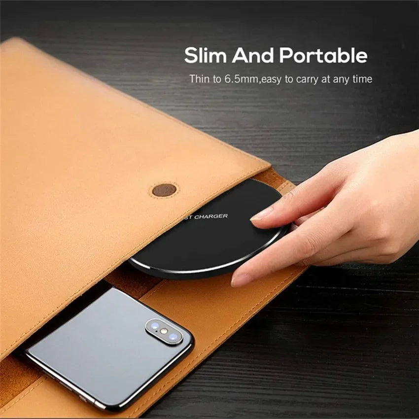 100W Fast Wireless Charger Pad For iPhone 15 14 13 12 X Pro Max 8 Samsung Galaxy S23 Xiaomi Wireless Charging Station Charge…