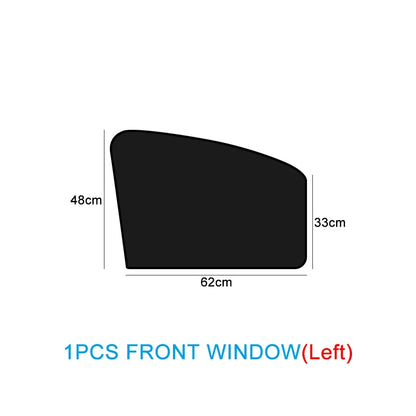 Magnetic Car Sunshade UV Protection Curtains Sun Shield Cover Double Sides Auto Window Sun shade Protector Cover Diy Accesso…