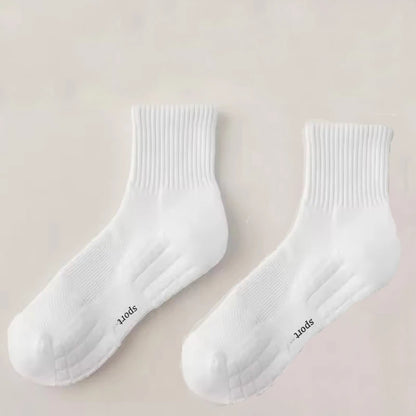 Men's Thick Bottom Sweat Absorbing and Breathable Sports Socks with Bottom Cushion for Running Professional Sports Men's Soc…