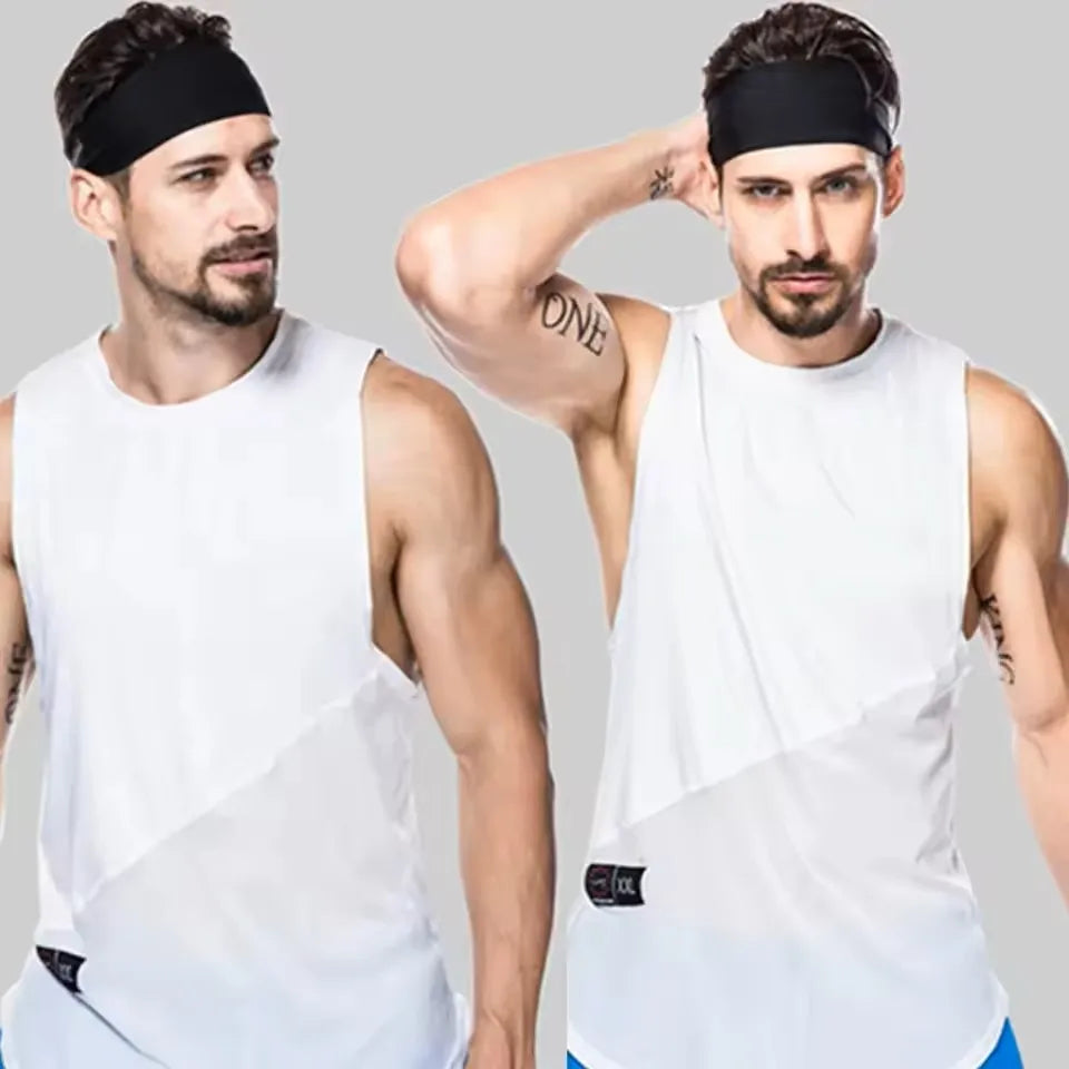 Elastic Sports Headbands Sweat Absorption Headdress Quick Dry Workout Headband Anti-slip Breathable Sweatbands for Yoga Runn…