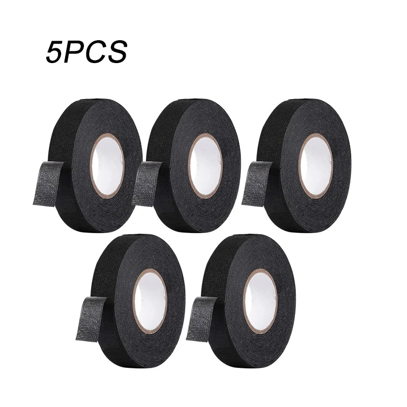 Electrical Insulating Tape Heat Resistant Harness Tape 9/15/50MM Car Cable Harness Wiring Loom Protection Waterproof Tape -…
