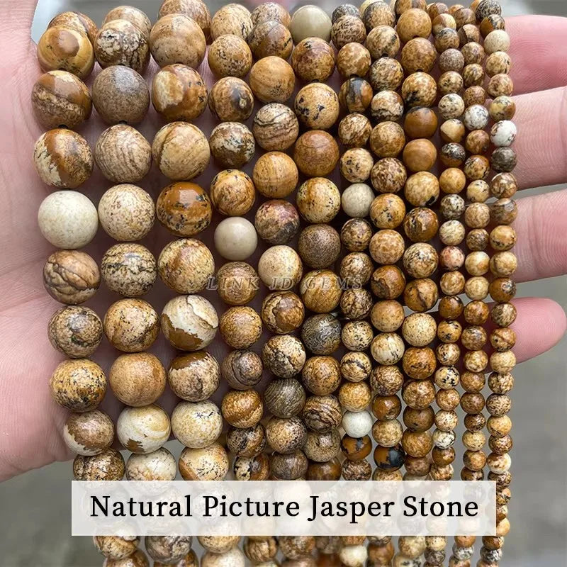 Natural Stone Golden Obsidian Bead Irisation Round Loose Spacer 4 6 8 10 12mm For Jewelry Making Diy Bracelet Necklace Acces…