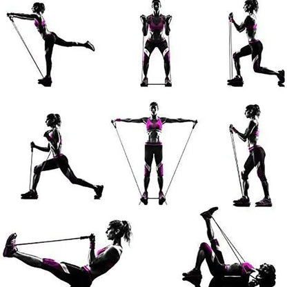 Resistance Bands With Handles, Exercise Bands, Workout Bands With Handles For Men Women, Strength Training Equipment At Home…