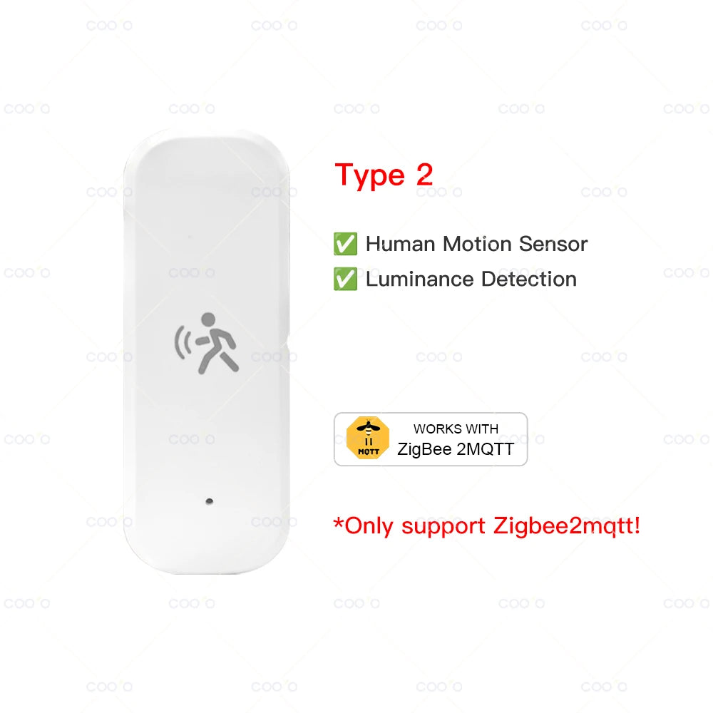 Zigbee 10G MmWave Radar Motion Sensor Human Detector with Illuminance Temperature Humidity Sensor Support Tuya Zigbee2MQTT -…