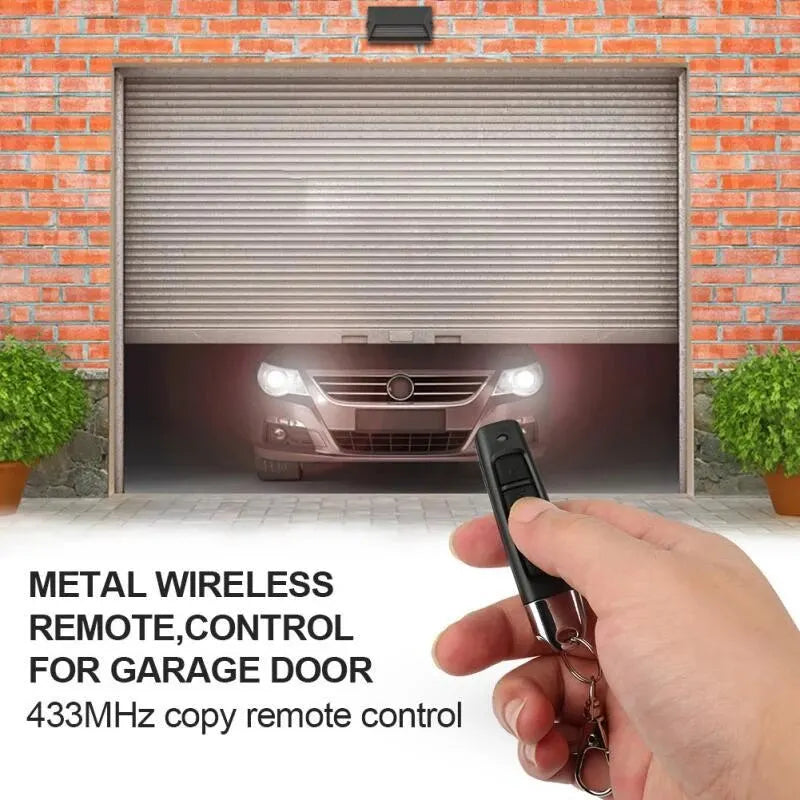 433MHz Auto Copy Remote Control Electric Garage Door Opener Remote Controller Duplicator Clone Cloning Code Transmitter - im…