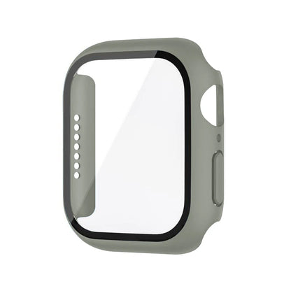 Tempered Glass+Case For Apple Watch 38mm 40mm 41mm 42mm 44mm 45mm 46mm Screen Protector Protective Cover iWatch 10 8 7 9 6 S…