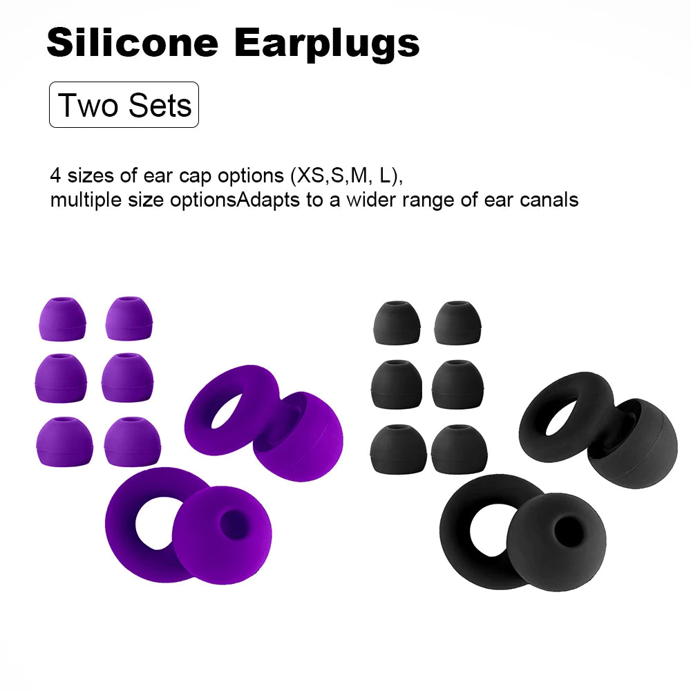 Silicone Earplugs for Swimming Sleep Noise Cancel Noise Reduction-Soundproof Reduce Disturbances -Quality Earplugs - image 44