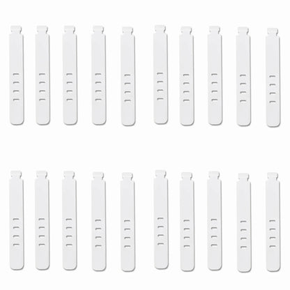 20/12/4PCS Cable Ties Cord Organizer Management Silicone Wire Holder Straps Zip Clips Reusable Tie Wraps Keeperwinder Rubber…