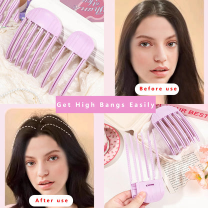 Fluffy Hairpin Curling Bangs Clips Hair Roots Volumizing Hair Clips Women Curling Fixed Shape Clips Fashion Volume Hair Roll…