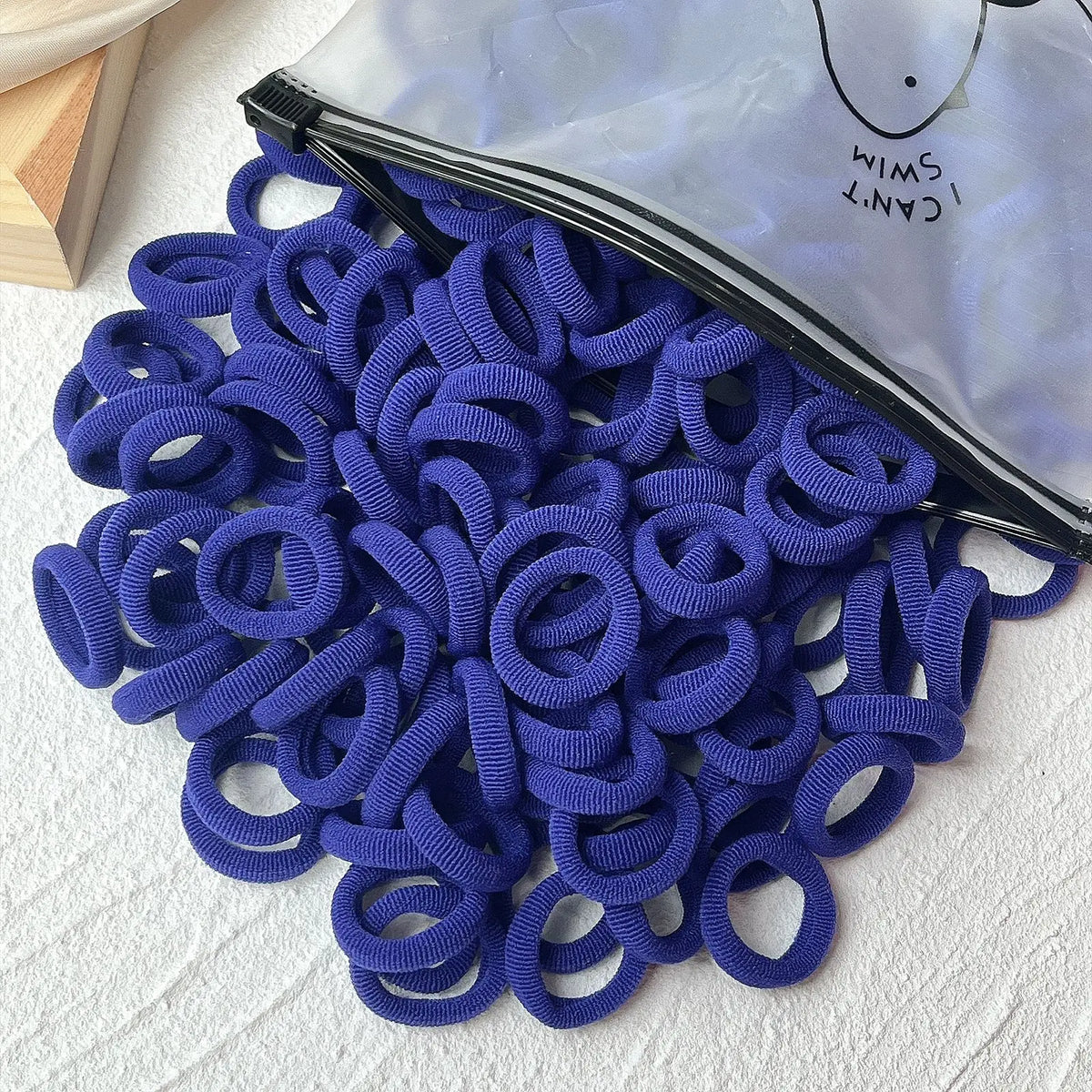 20/50pcs Kids Elastic Hair Bands Girls Sweets Scrunchie Rubber Band for Children Hair Ties Clips Headband Baby Hair Accessor…