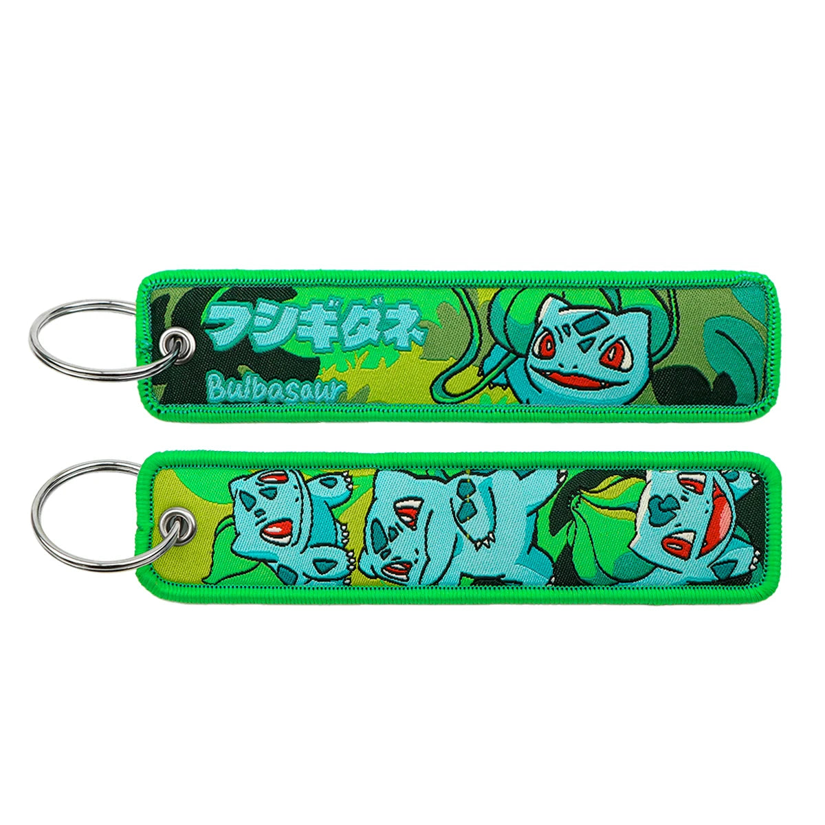 Japanese Anime Elf Monsters Keychain for Cars Backpack Key Holders Embroidery Keyrings Key Tag Jet Tag Accessories Gifts 1pc…