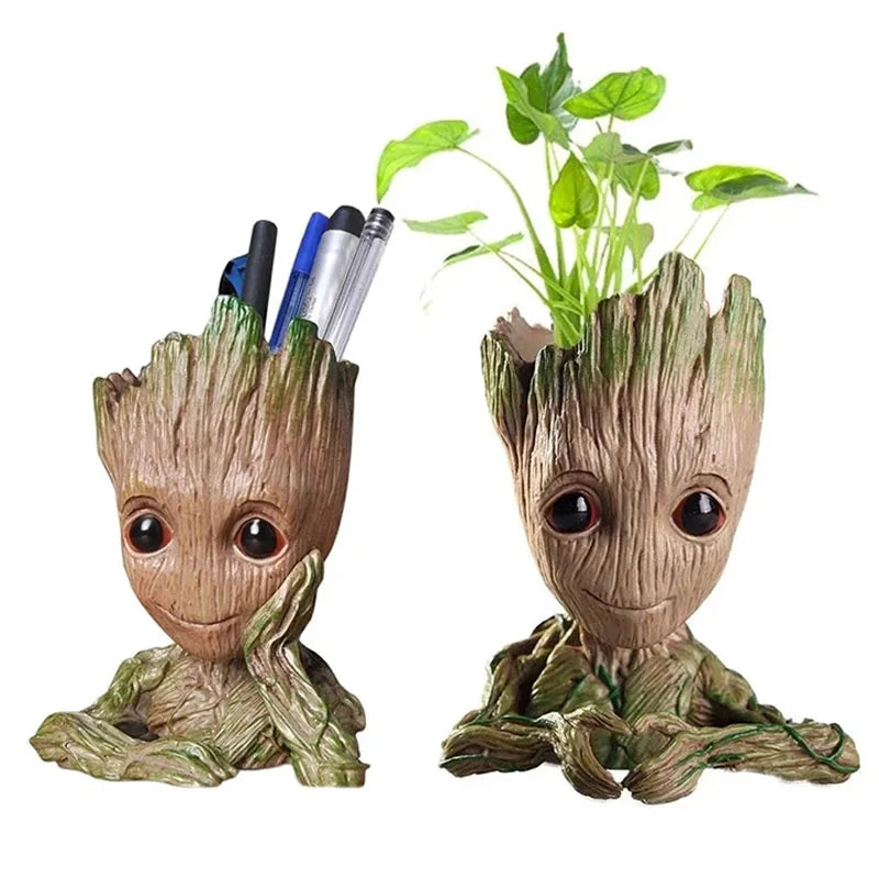 Home Decoration Crafts Miniature Model Office Desktop Display Cartoon Groot Figurines Handicrafts Decor Tree Man Ornament 5C…