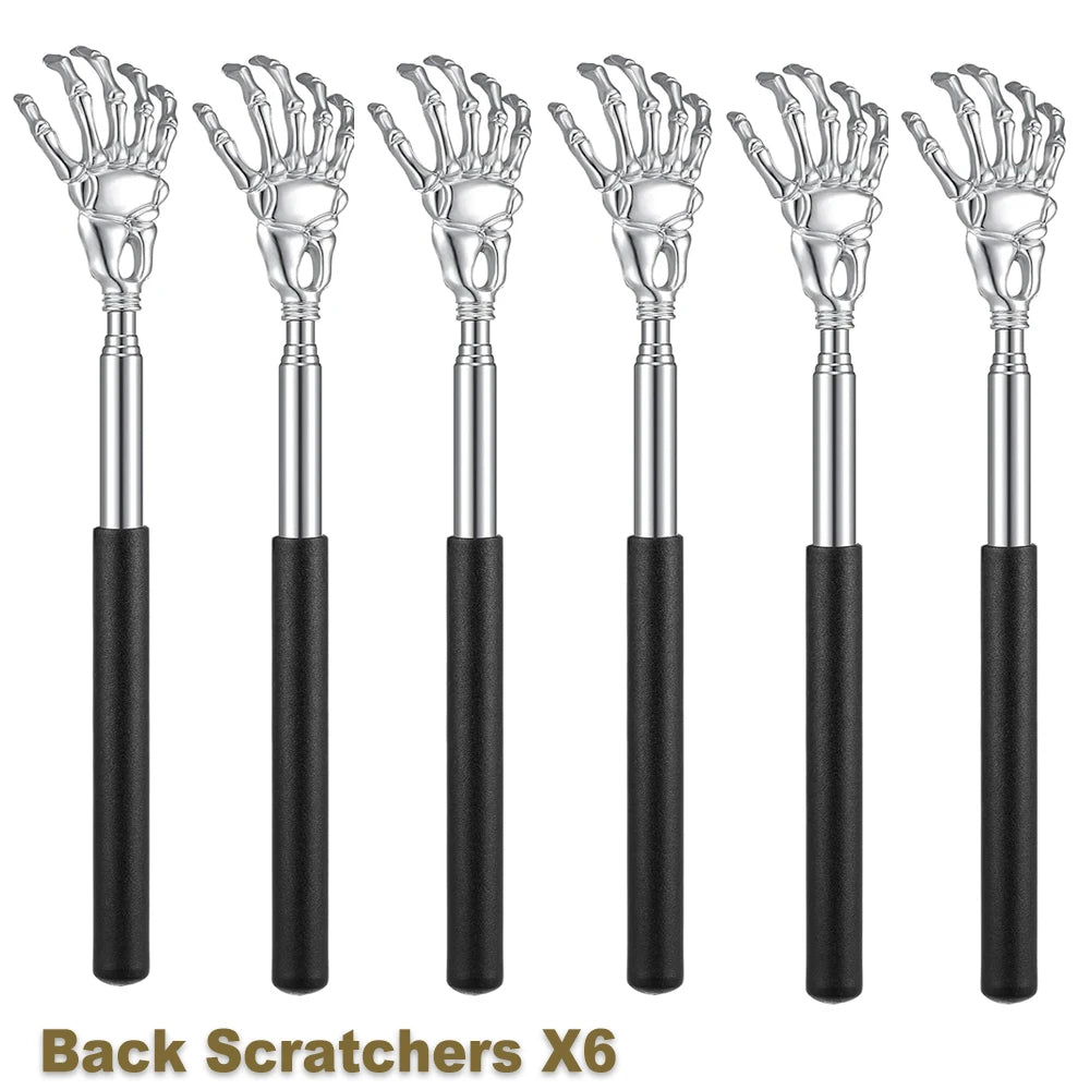 Portable Extendable Back Scratcher Stainless Steel Telescoping Back Scratcher for Both Human and Pets Extendable Back Massag…
