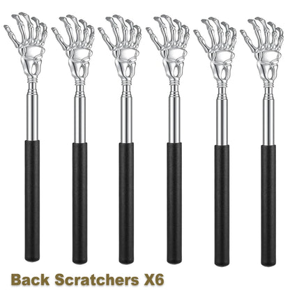 Portable Extendable Back Scratcher Stainless Steel Telescoping Back Scratcher for Both Human and Pets Extendable Back Massag…