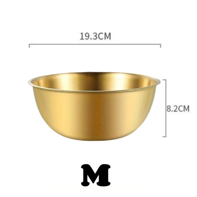 1-3 Stainless Steel Bowl Set with Scale for Cooking Baking Food Storage Large Capacity Mixing Bowls for Home Kitchen Essenti…
