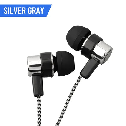 3.5mm In-Ear Wired Headphone 2 Basic Box Bass Stereo Earbuds Mobile Headphone Noise Cancelling Superb Bass Stereo Earphone -…