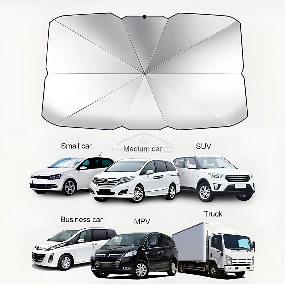 Multi Purpose Convenient Foldable Car Windshield Sunshades Interior Protechor Accessorie Part Auto Parasol Umbrella Front Co…