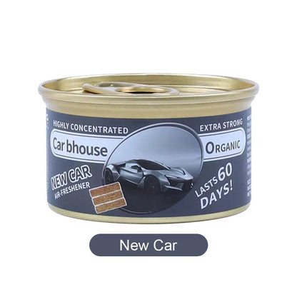 Car Flavoring Car Air Fresheners Perfume Canned Wood Blocks Coffee Flavor Long-Lasting Auto Aromatherapy Car Deodorant Suppl…