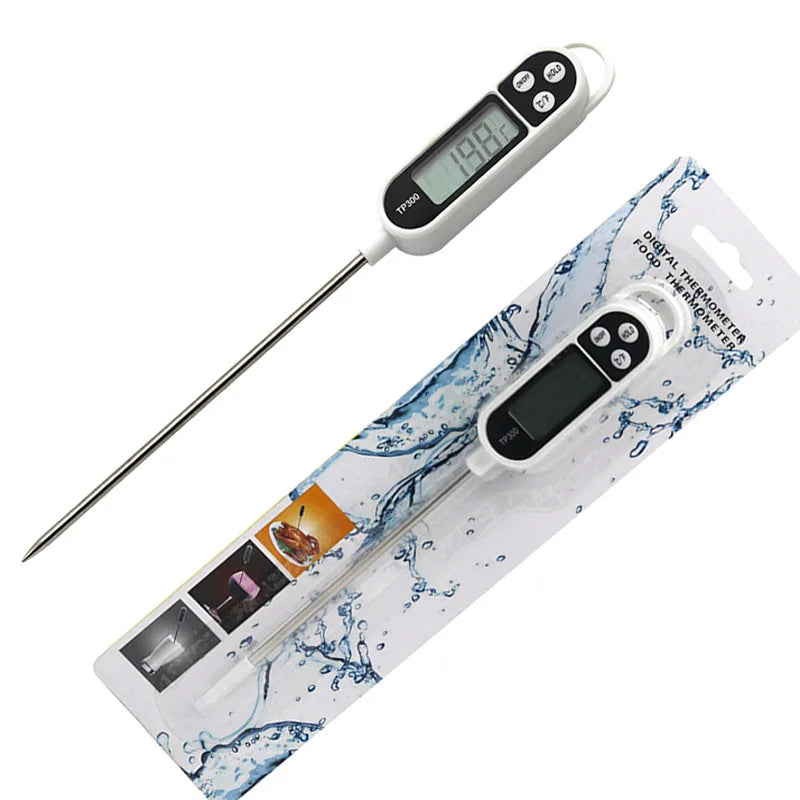 1-10P Digital Kitchen Food Thermometer TP300 Water Oil Thermometer for Meat Cooking Food Probe BBQ Electronic Oven Kitchen T…