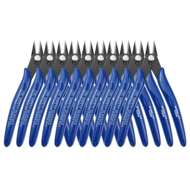 Bomurphy Diagonal Pliers Carbon Steel Pliers Electrical Wire Cable Cutters , Wire Snips for Electronics Soft Copper Jewelry…