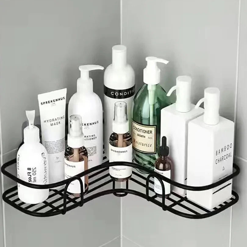 Bathroom Supplies Floating Wall Shelf Metal Organizer Cart Bathroom Shower Curtain Kitchen Storage Organizers Chest of Drawe…