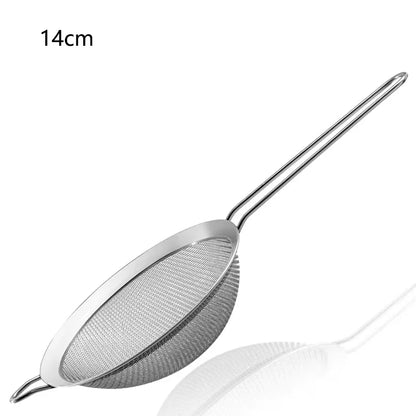 1/3/4Pcs/Set Stainless Steel Wire Fine Mesh Oil Strainer Flour Colander Sieve Sifter Pastry Baking Tools Kitchen Accessories…