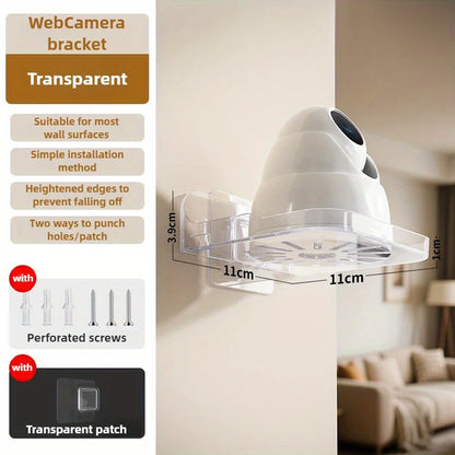 Universal Non-Drilling Wall Mount for CCTV Camera - Durable and Space-Saving Storage Holder - image 7