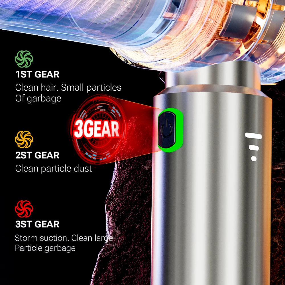 SZUK C012MAX Car Vacuum Cleaner Strong Suction Cleaning Mini Machine Wireless Portable Handhled Blower Machine Home Applianc…