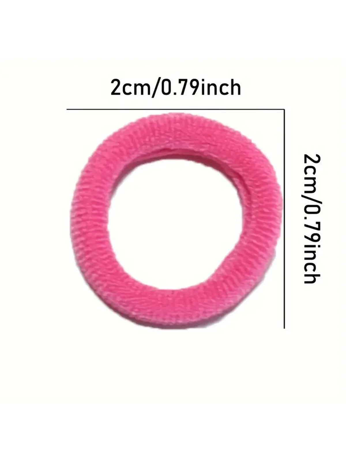 200-1000pcs Women Girls Colorful Nylon Elastic Hair Bands Ponytail Hold Small Hair Tie Rubber Bands Scrunchie Hair Accessori…