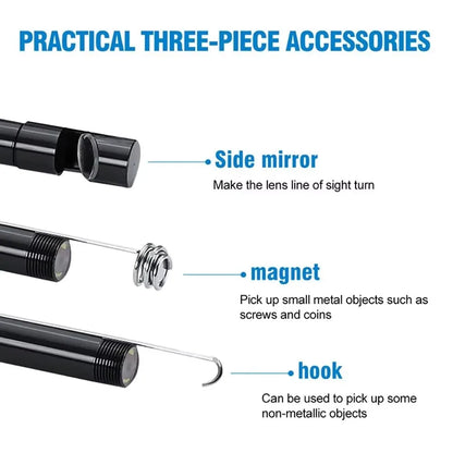 5.5/7.0MM Type-C Endoscope Camera with 6 Adjustable LEDs USB Android Flexible Inspection Borescope for Phone PC - image 5