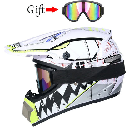 Motorcycle helmet children off-road helmet bike downhill AM DH cross helmet capacete motocross casco - image 10